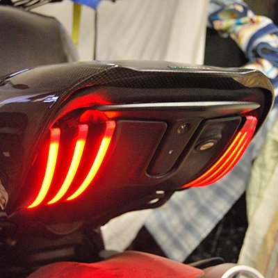 2010-2018 Ducati Diavel Rear LED Turn Signals by New Rage Cycles - Image 5
