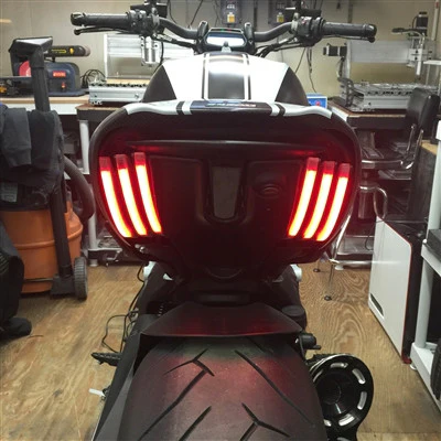 2010-2018 Ducati Diavel Rear LED Turn Signals by New Rage Cycles - Image 6
