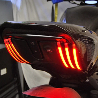 2010-2018 Ducati Diavel Rear LED Turn Signals by New Rage Cycles - Image 8