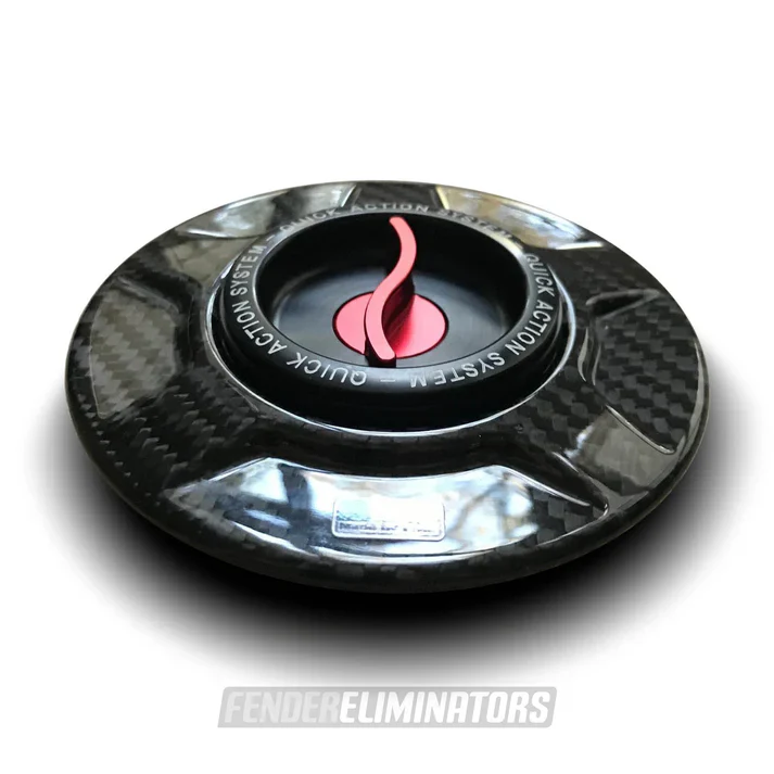 2014-2026 BMW S1000R Carbon Quick Action Fuel Cap - Image 5