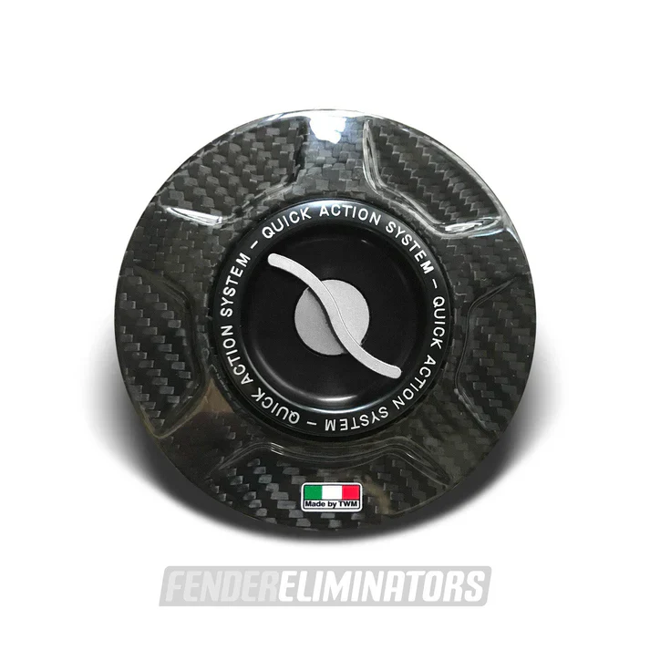 2014-2026 BMW S1000R Carbon Quick Action Fuel Cap - Image 3