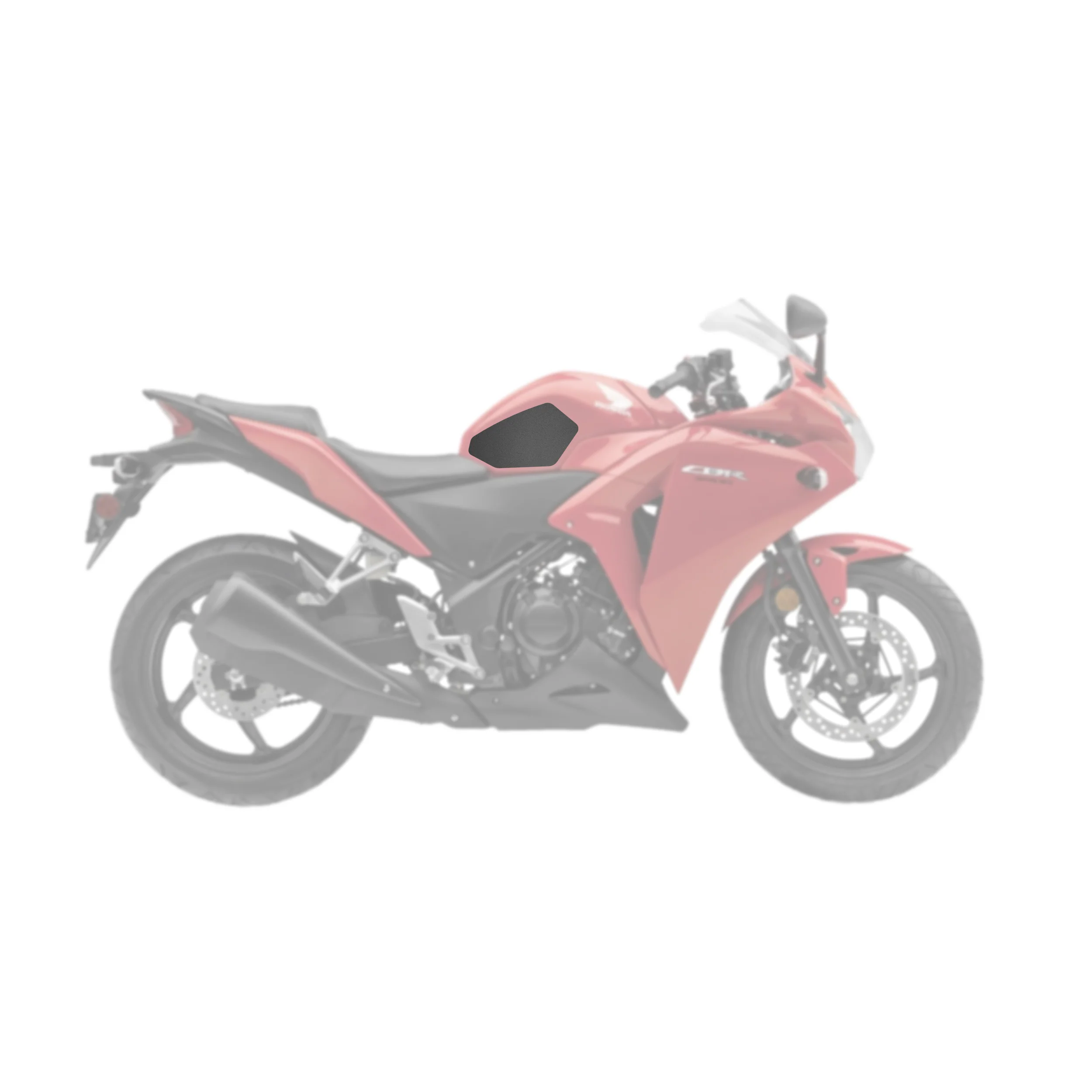 2011-2013 Honda CBR250R Tank Pads - Image 2