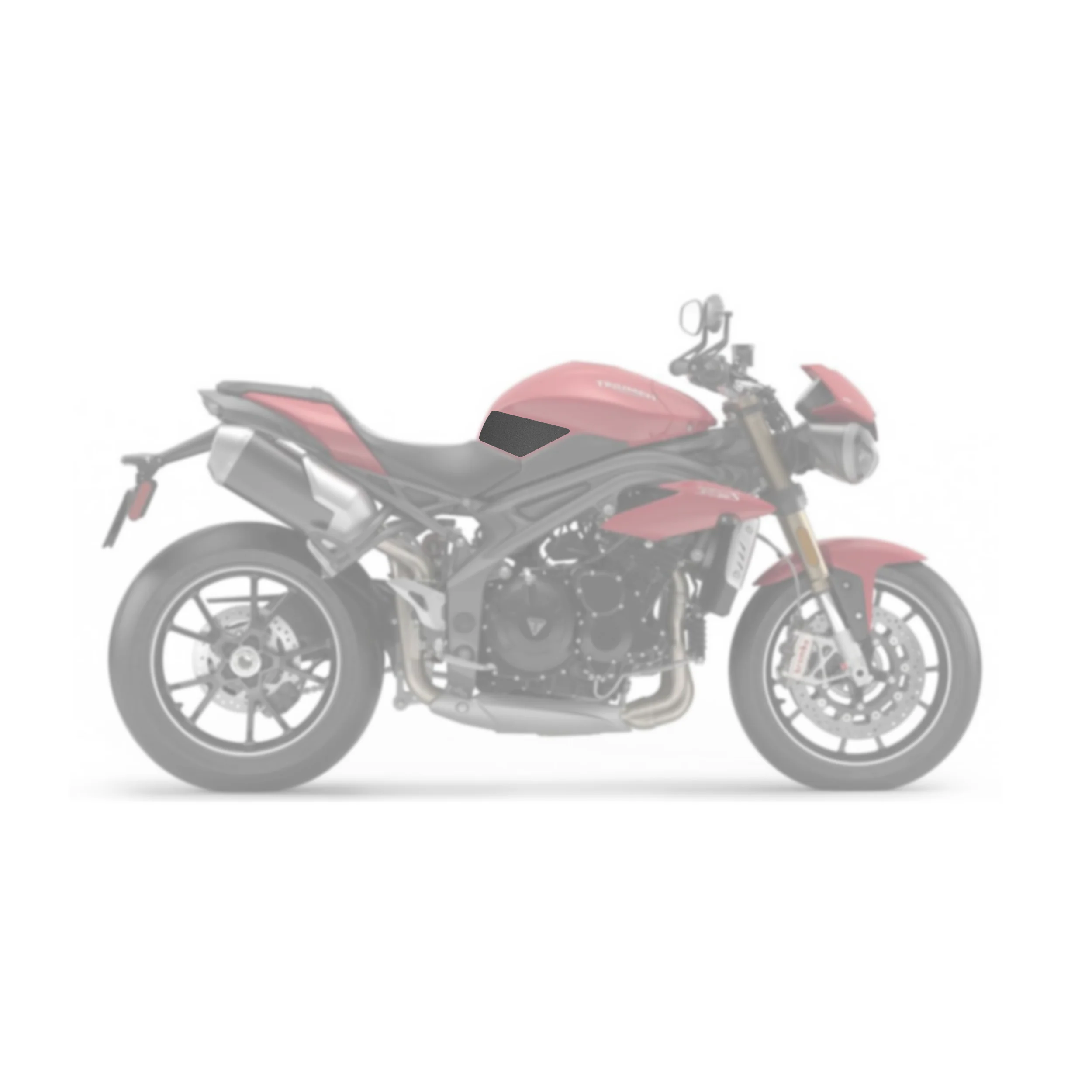 2011-2015 Triumph Speed Triple 1050 Tank Pads - Image 2