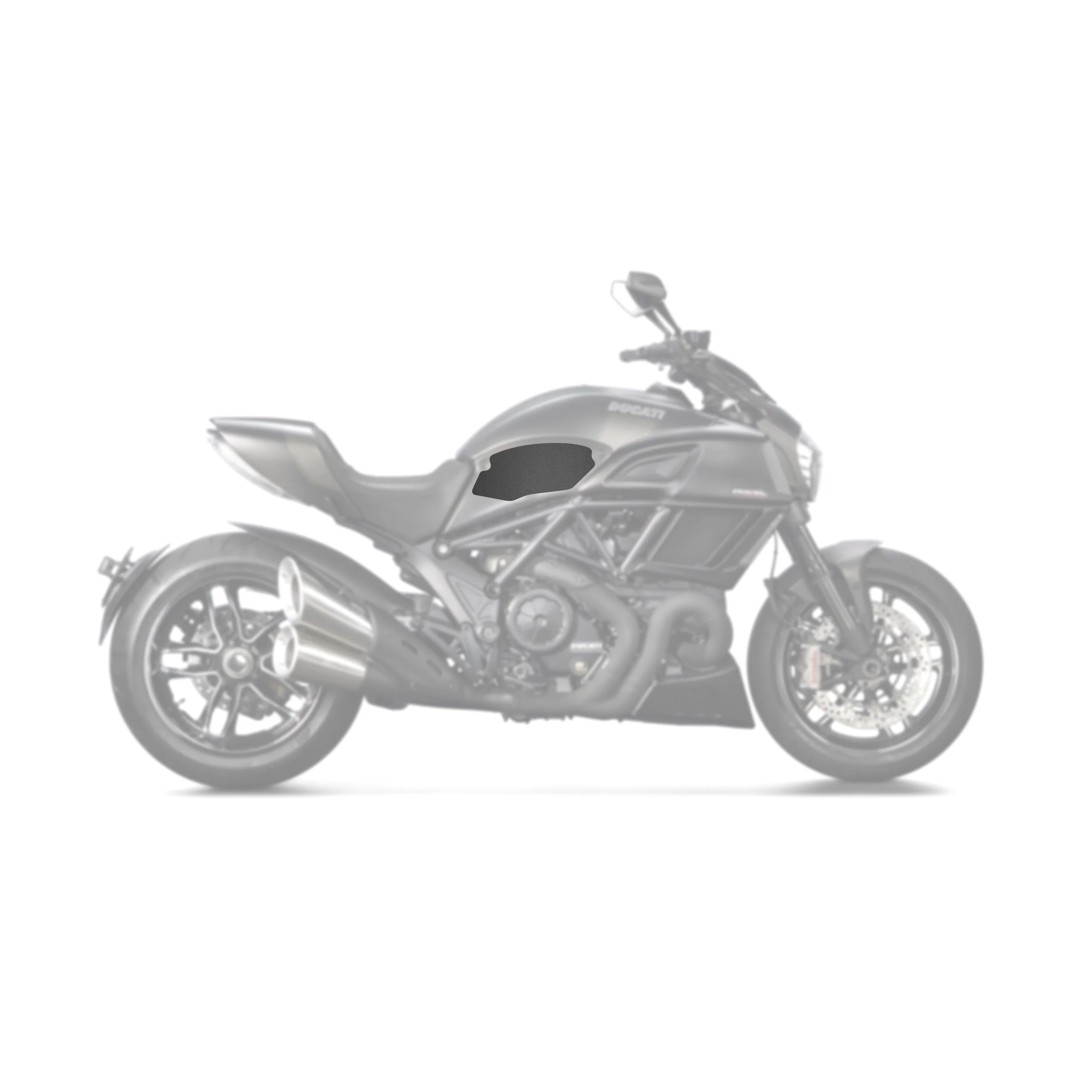 2011-2018 Ducati Diavel Tank Pads - Image 2