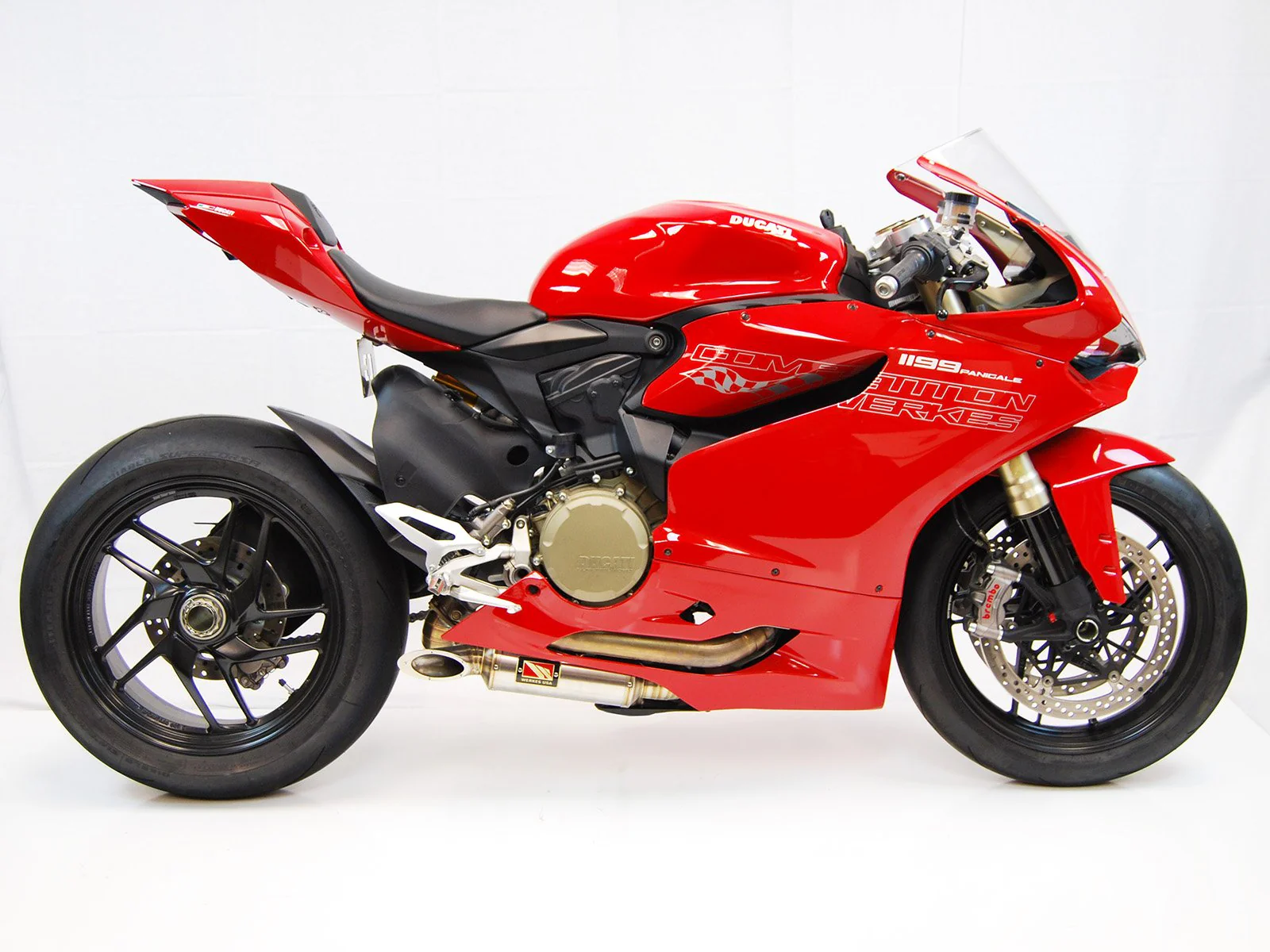 Ducati 899 1199 Panigale Slip-On Exhaust - Image 2
