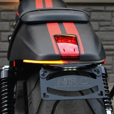 2012-2017 Harley Davidson V-Rod Fender Eliminator / Tail Tidy with LED Turn Signals - Image 2