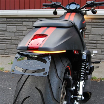 2012-2017 Harley Davidson V-Rod Fender Eliminator / Tail Tidy with LED Turn Signals - Image 3