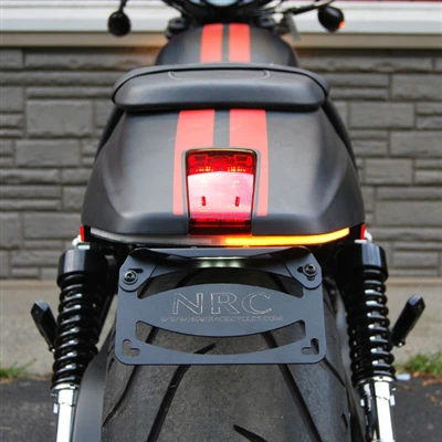 2012-2017 Harley Davidson V-Rod Fender Eliminator / Tail Tidy with LED Turn Signals - Image 4