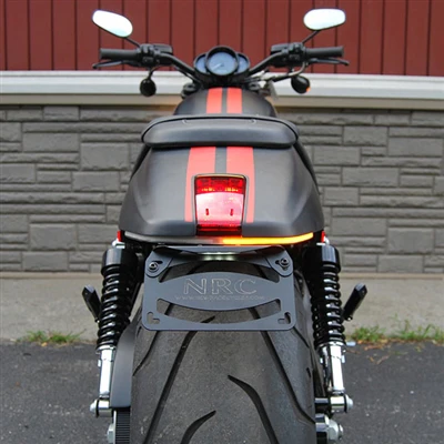 2012-2017 Harley Davidson V-Rod Fender Eliminator / Tail Tidy with LED Turn Signals - Image 5