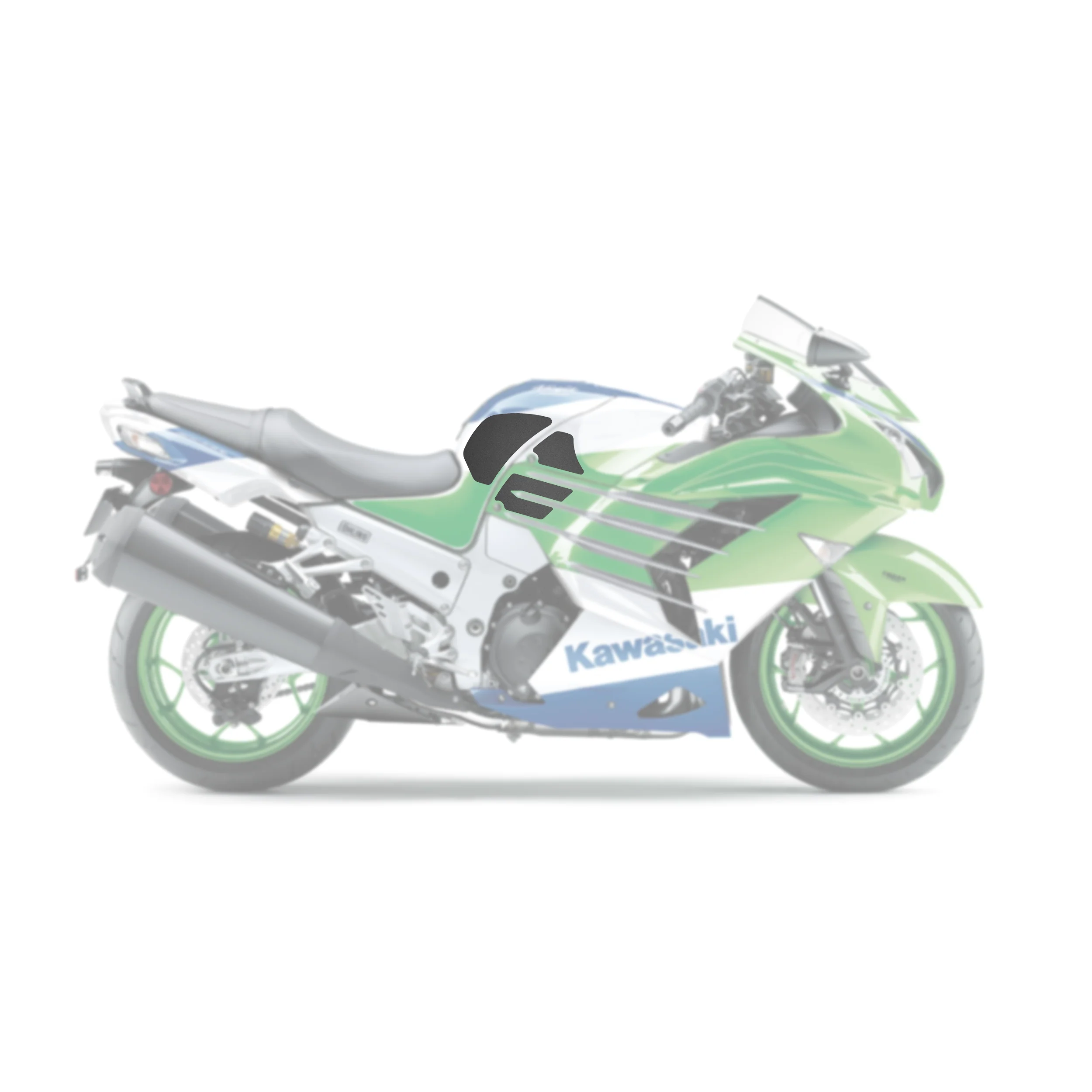 2012-2024 Kawasaki ZX-14R Tank Pads - Image 2
