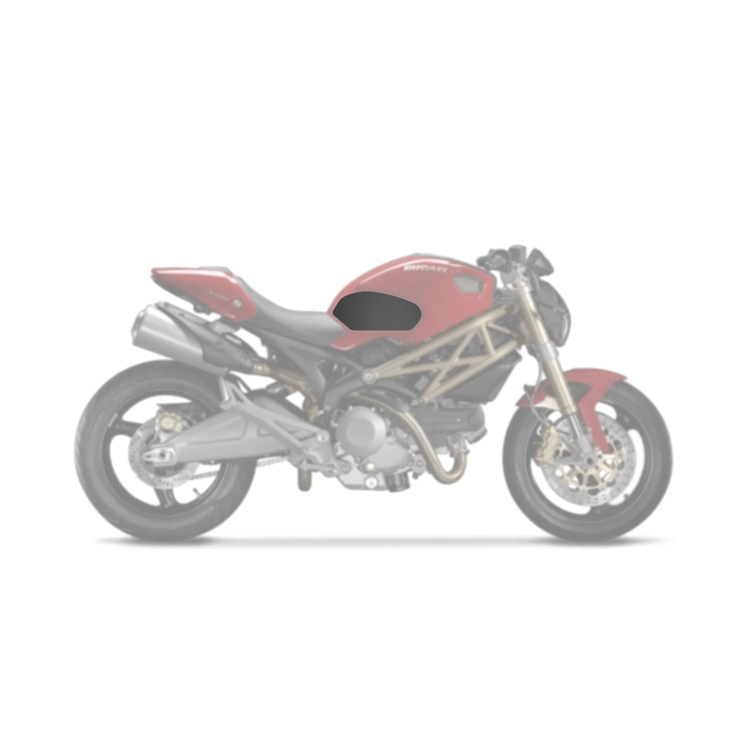 2013-2015 Ducati Monster 659 Tank Pads - Image 2