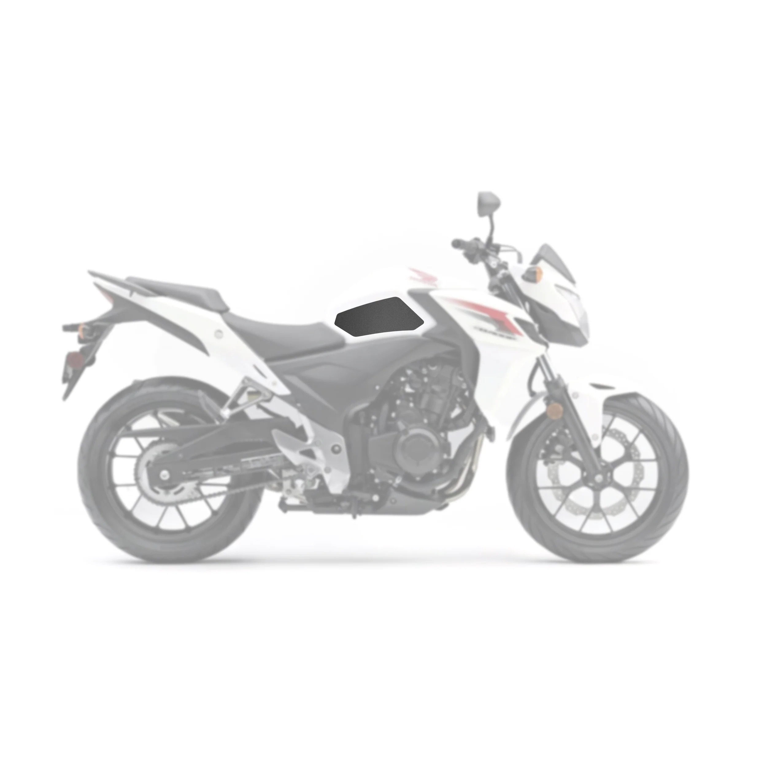 2013-2015 Honda CB400F Tank Pads - Image 2