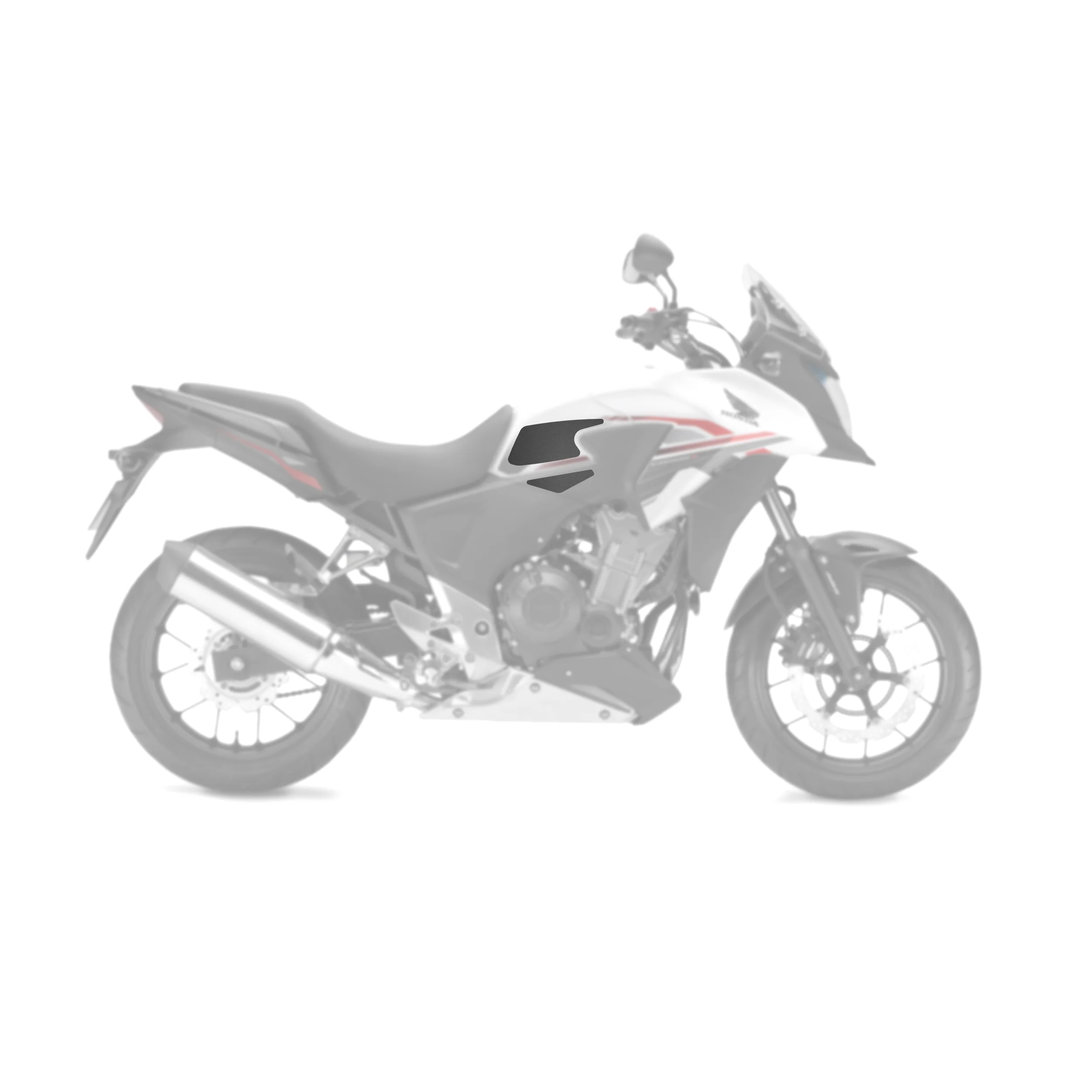 2013-2015 Honda CB500X Tank Pads - Image 2
