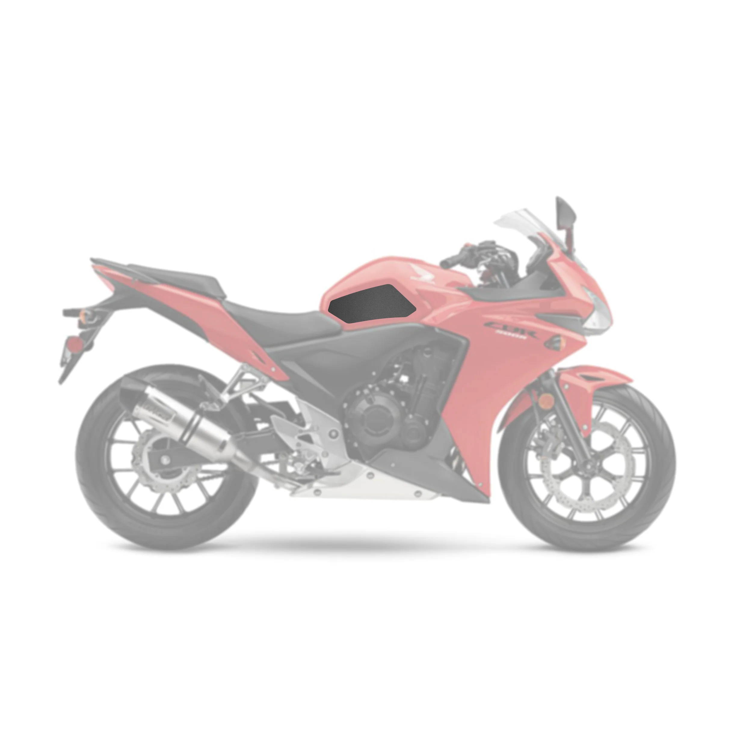 2013-2015 Honda CBR400R Tank Pads - Image 2