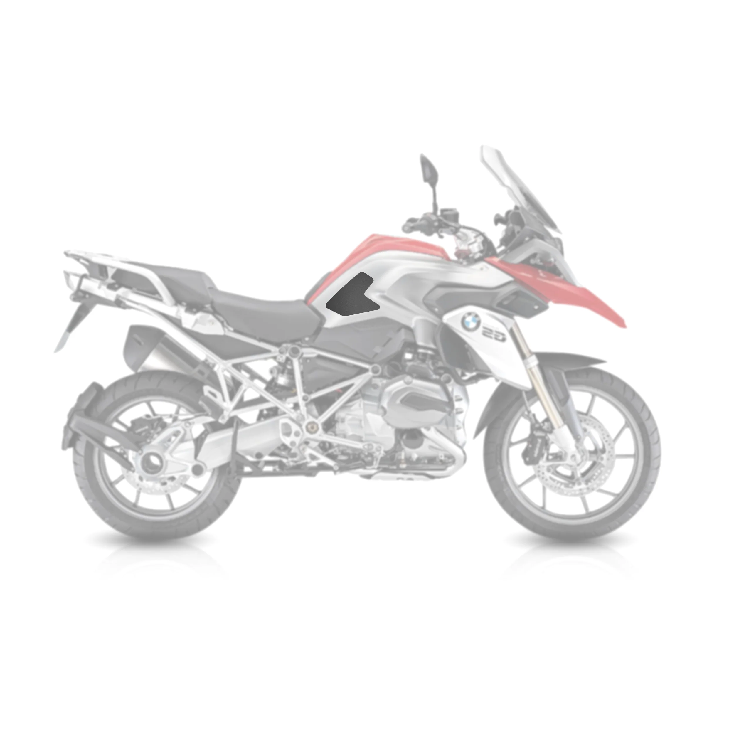 2013-2016 BMW R 1200 GS Tank Pads - Image 2