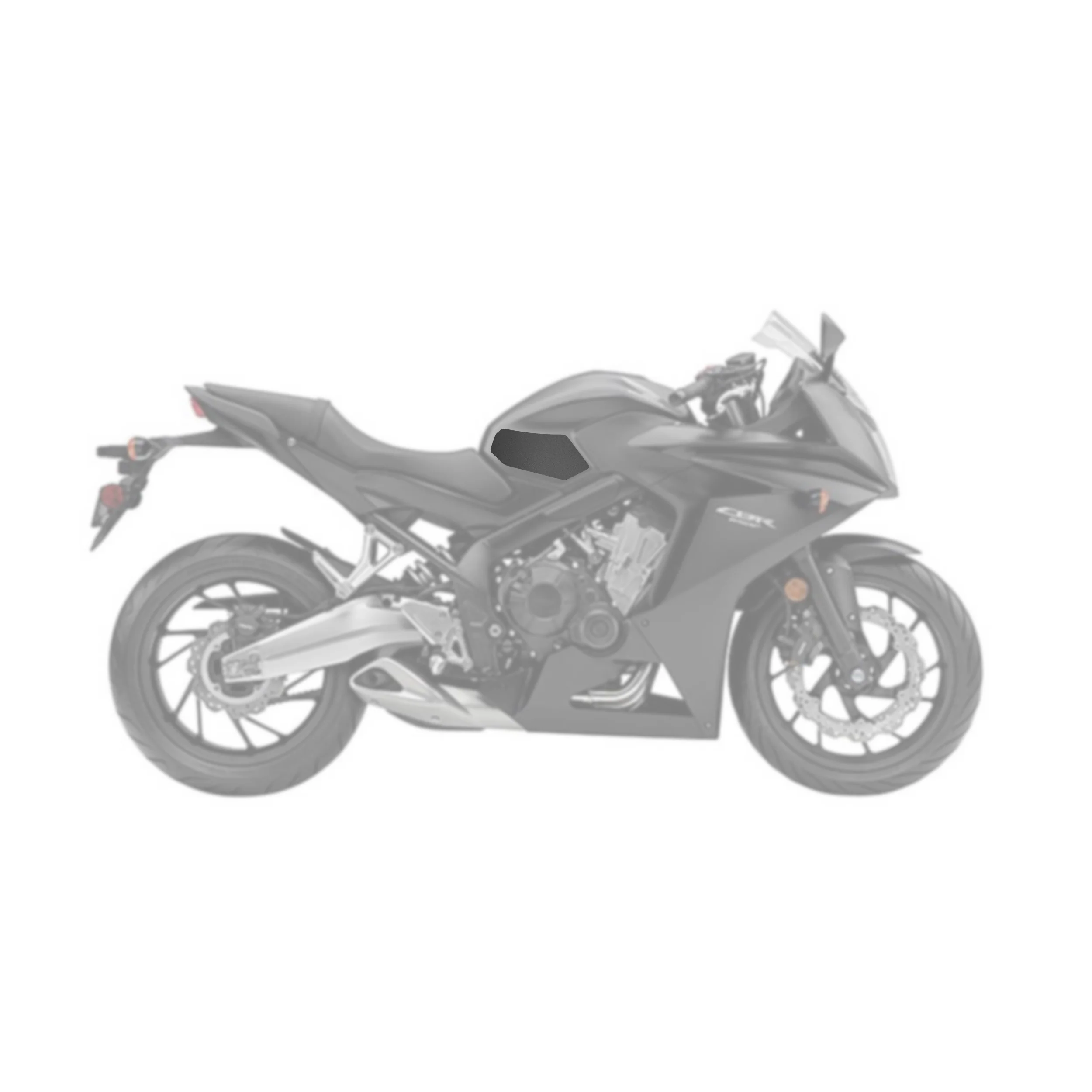 2013-2016 Honda CBR650F Tank Pads - Image 2