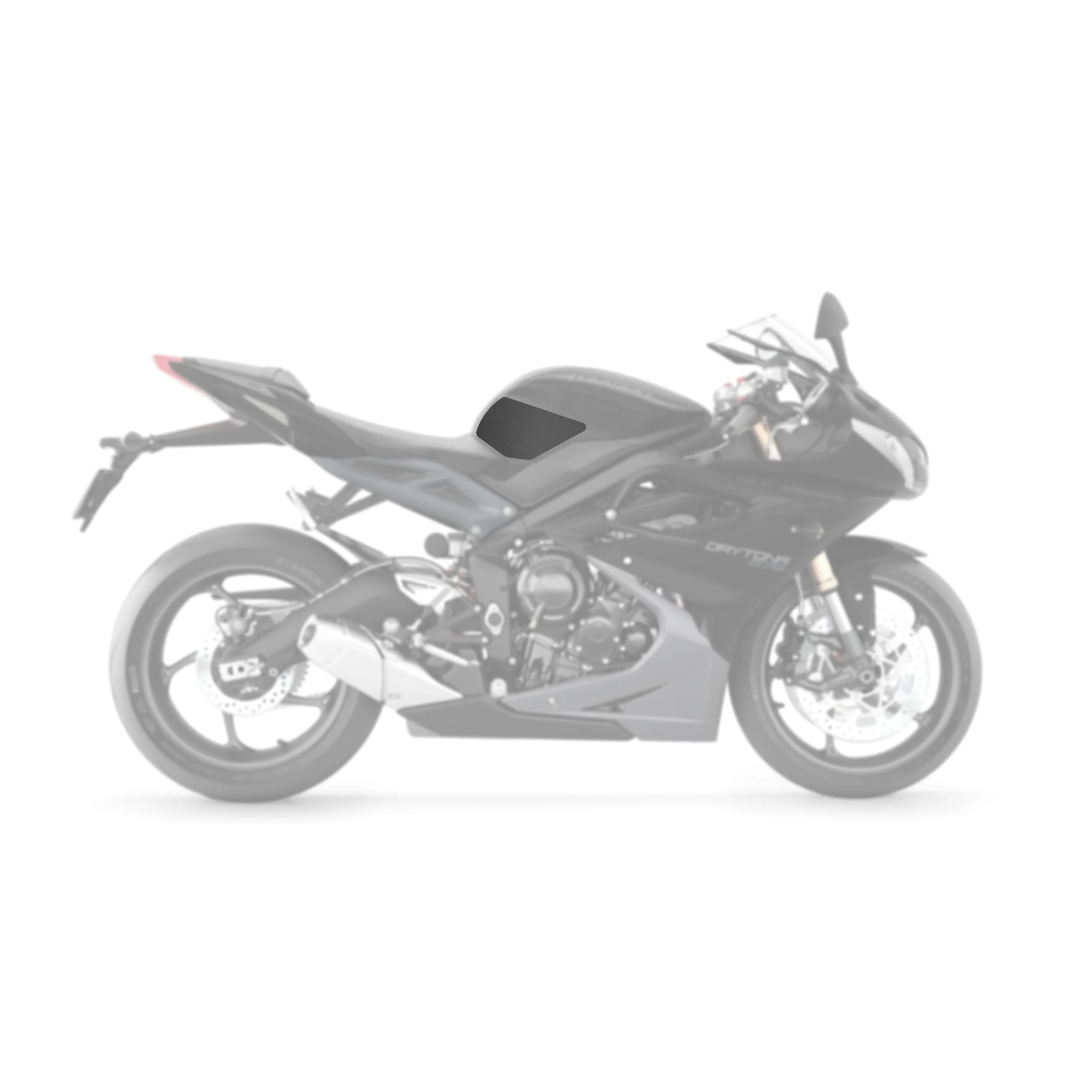 2013-2016 Triumph Daytona 675 Tank Pads - Image 2