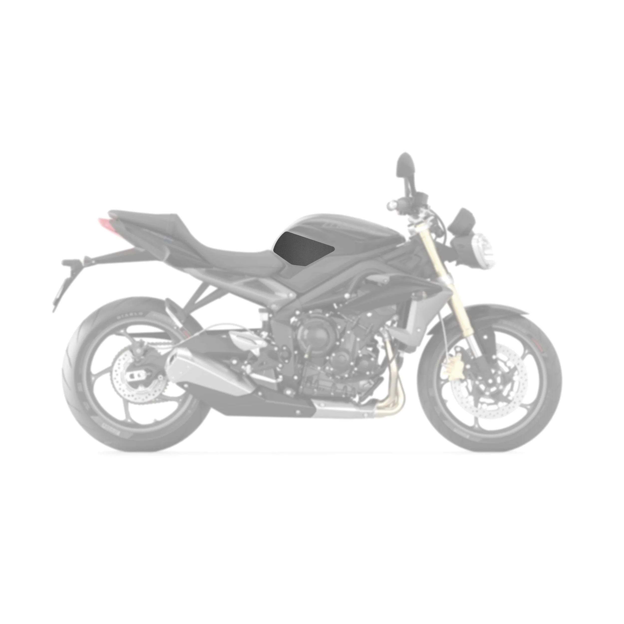 2013-2016 Triumph Street Triple 675 R Tank Pads - Image 2