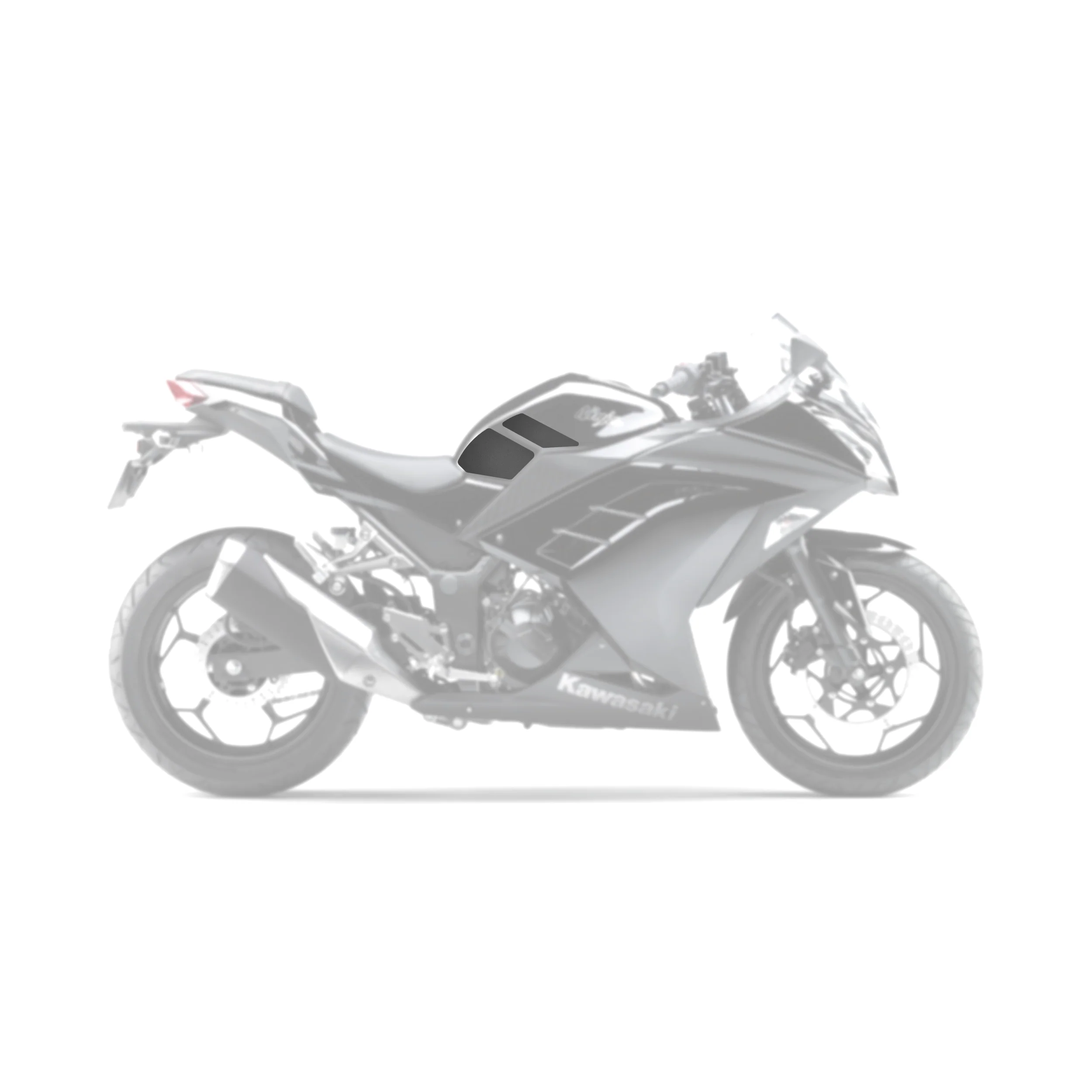 2013-2017 Kawasaki Ninja 250 (EX250) Tank Pads - Image 2