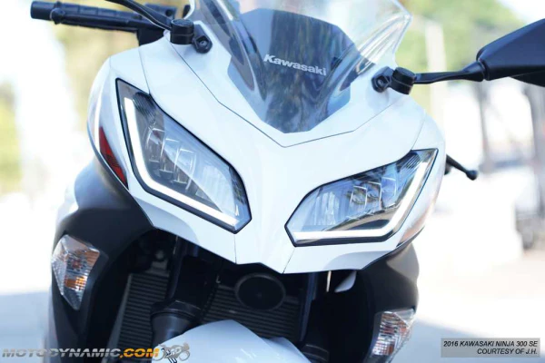 2013-2017 Kawasaki Ninja 300 Full LED Head Light Assembly - Image 2