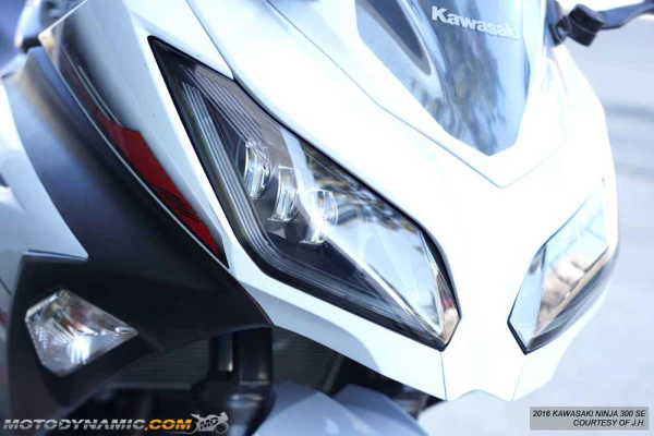 2013-2017 Kawasaki Ninja 300 Full LED Head Light Assembly - Image 4