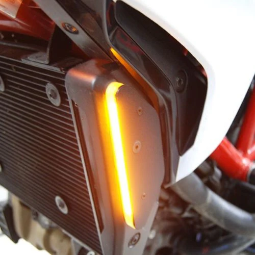 2013-2018 Ducati Hypermotard 821 / 939 LED Front Turn Signals by New Rage Cycles - Image 3