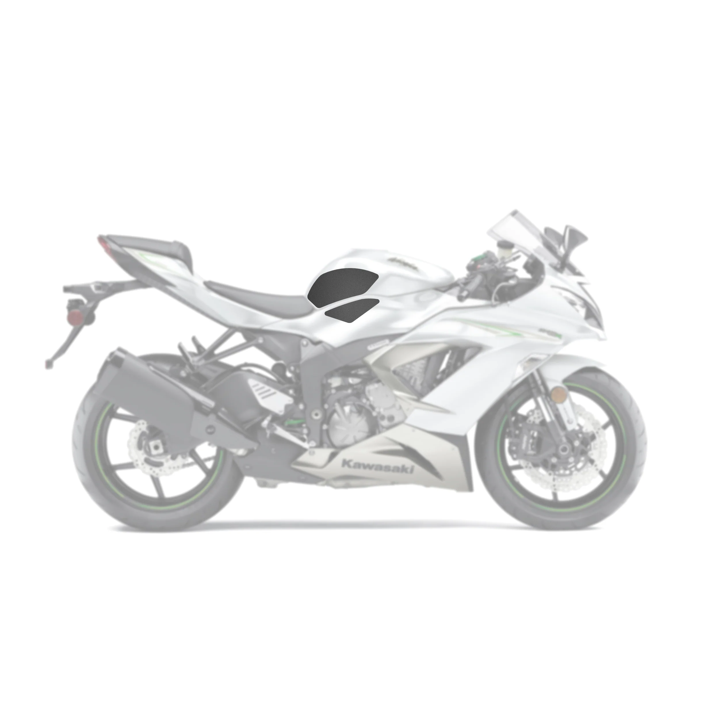 2013-2018 Kawasaki ZX-6R Tank Pads - Image 2