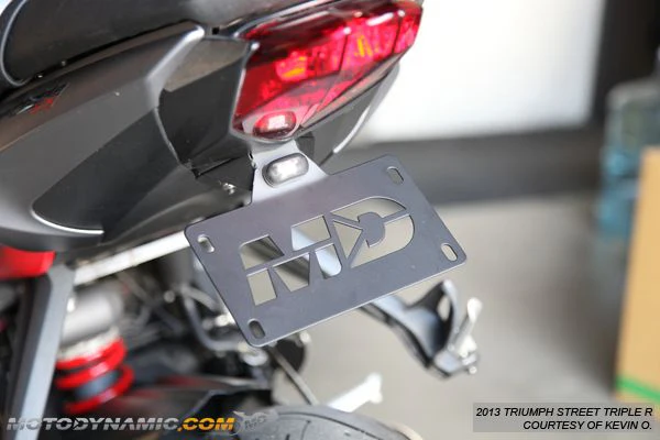 2013-2018 Triumph Street Triple Fender Eliminator Kit / Tail Tidy - Image 3