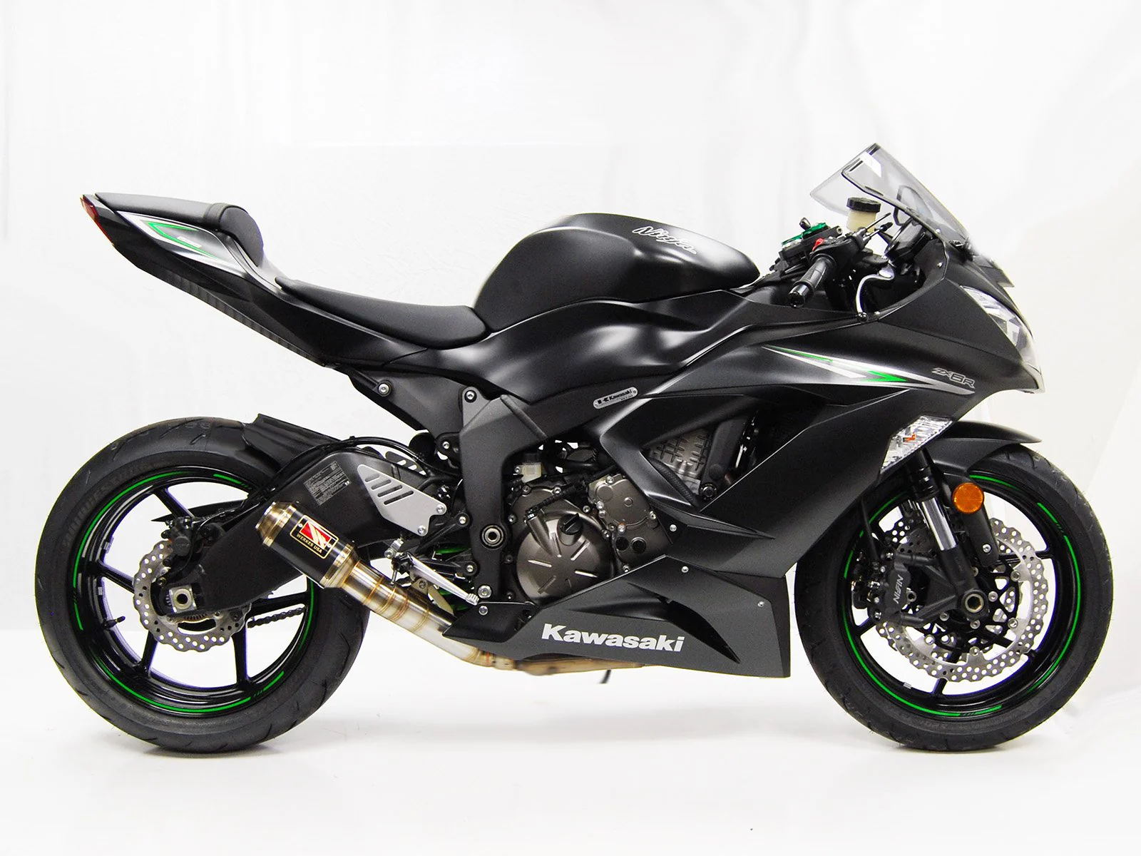 2013-2023 Kawasaki ZX6R Slip On Exhaust Race Edition - Image 3