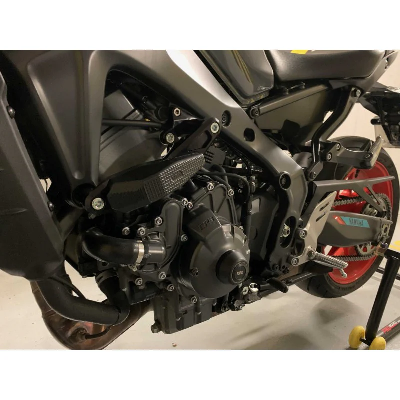 2013-2026 Yamaha MT09 EVOS Edition Frame Sliders by Womet-Tech - Image 3