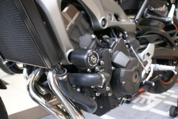 2013-2026 Yamaha MT09 & MT09 SP Frame Sliders by Womet-Tech - Image 3