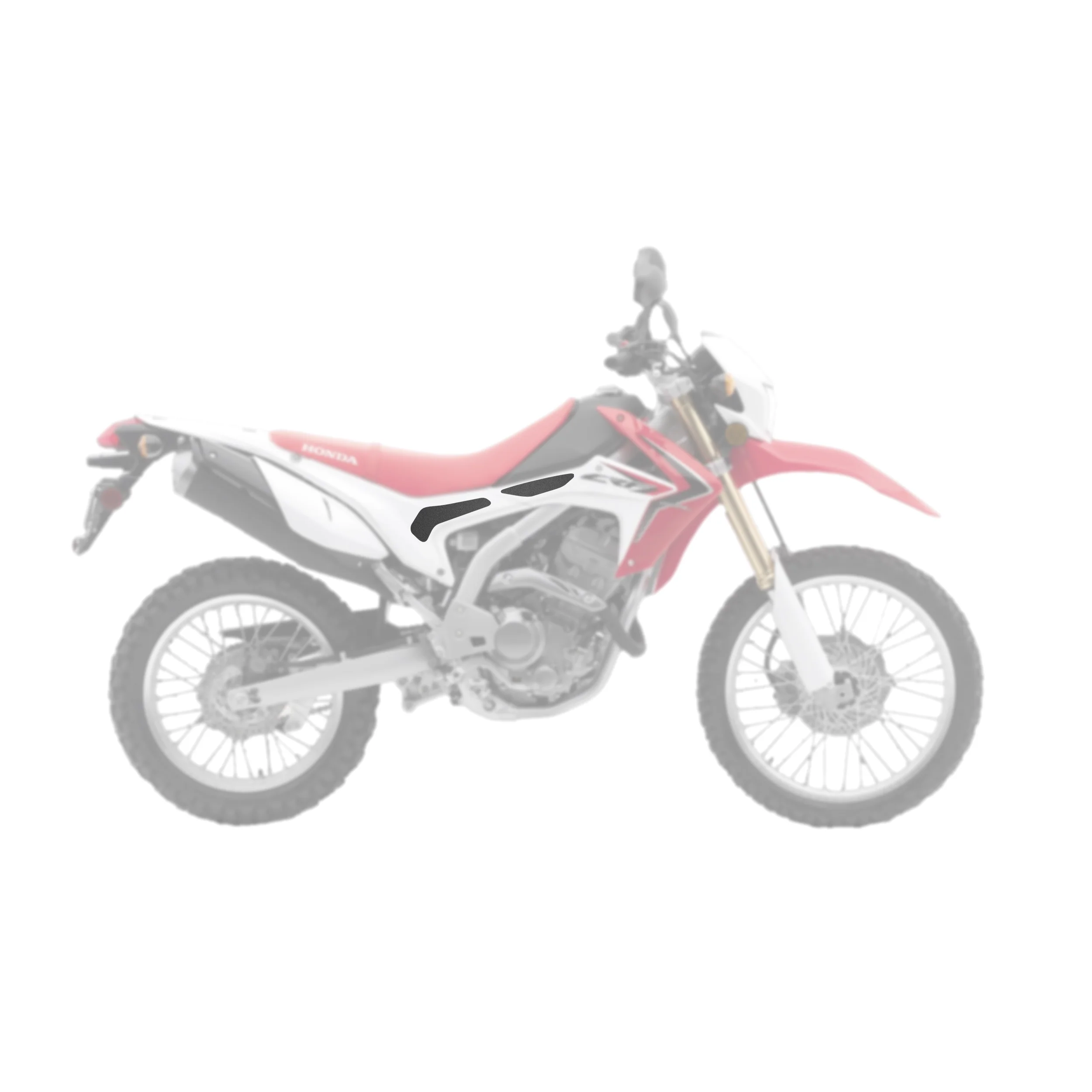 2014-2015 Honda CRF250M Tank Pads - Image 2