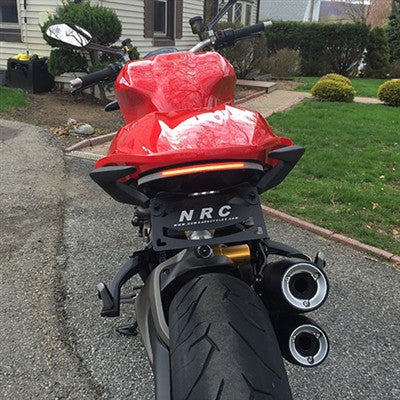 2014-2016 Ducati Monster 1200 Tail Tidy / Fender Eliminator With LED Turn Signals - Image 5