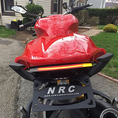 2014-2017 Ducati Monster 821 Fender Eliminator / Tail Tidy with Turn Signals and Brake Light - Image 6
