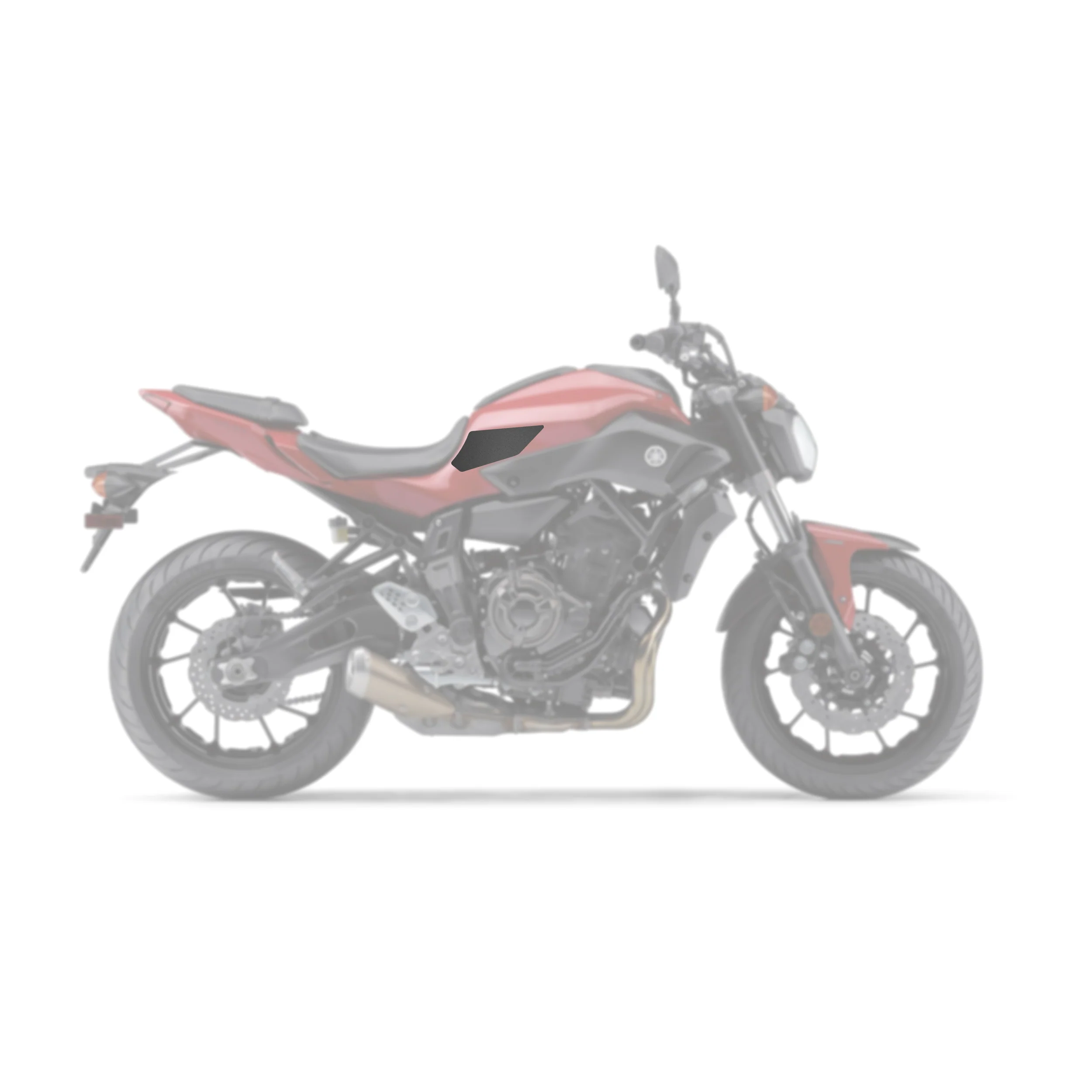 2014-2017 Yamaha MT-07 Tank Pads - Image 2