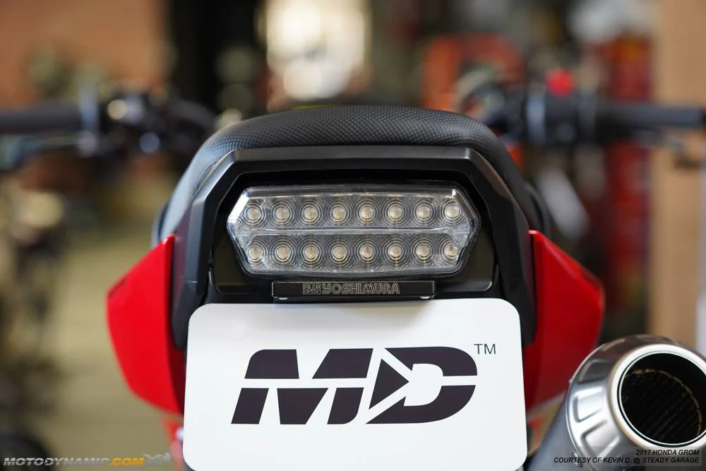 2014-2020 Honda Grom Integrated Sequential LED Tail Light - Image 12
