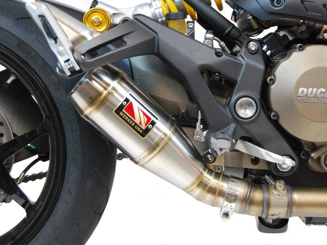 2014-2021 Ducati Monster 1200/S/R Slip On Exhaust by Competition Werkes - Image 2