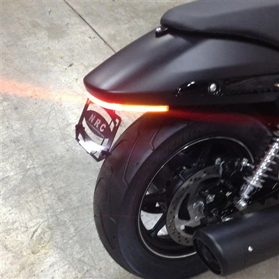 2014-2023 Harley Davidson Street 750 Fender Eliminator Kit / Tail Tidy with Integrated Tail Light - Image 3