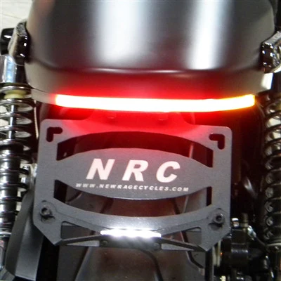 2014-2023 Harley Davidson Street 750 Fender Eliminator Kit / Tail Tidy with Integrated Tail Light - Image 4