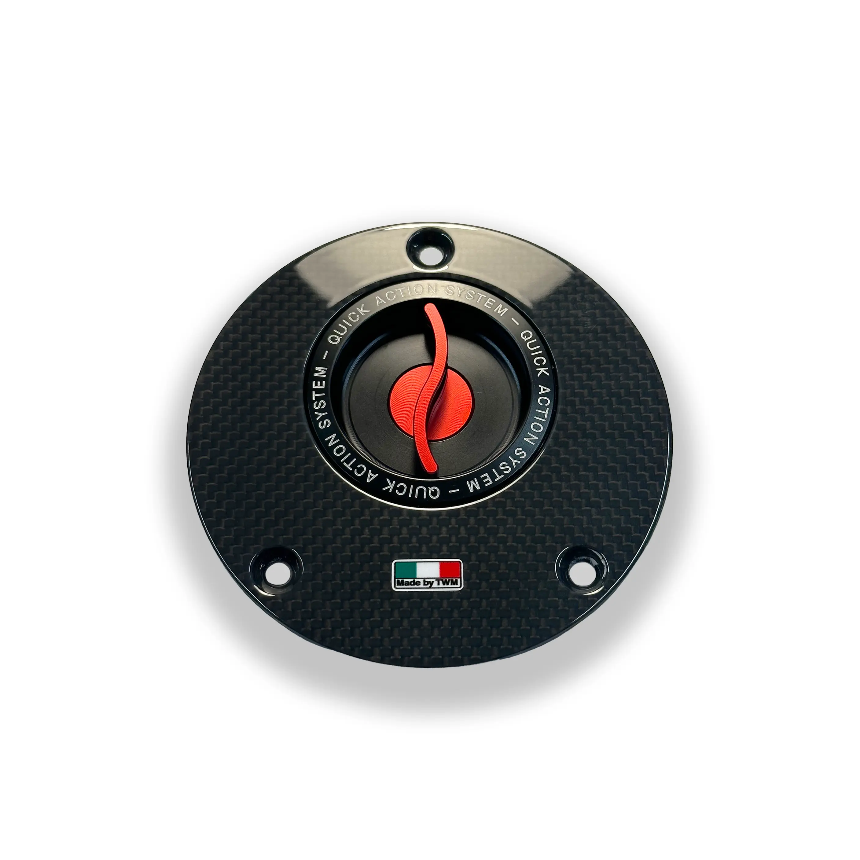 2014-2026 Yamaha MT07 Carbon Fibre Quick Action Fuel Cap by TWM - Image 5