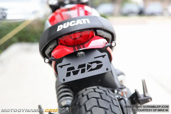 2015-2018 Ducati Scrambler Urban Enduro Fender Eliminator / Tail Tidy - Image 2