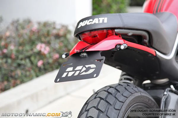 2015-2018 Ducati Scrambler Urban Enduro Fender Eliminator / Tail Tidy - Image 3