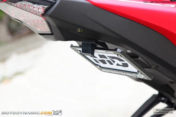 2015-2018 Yamaha R3 Tail Tidy / Fender Eliminator (Low Profile)