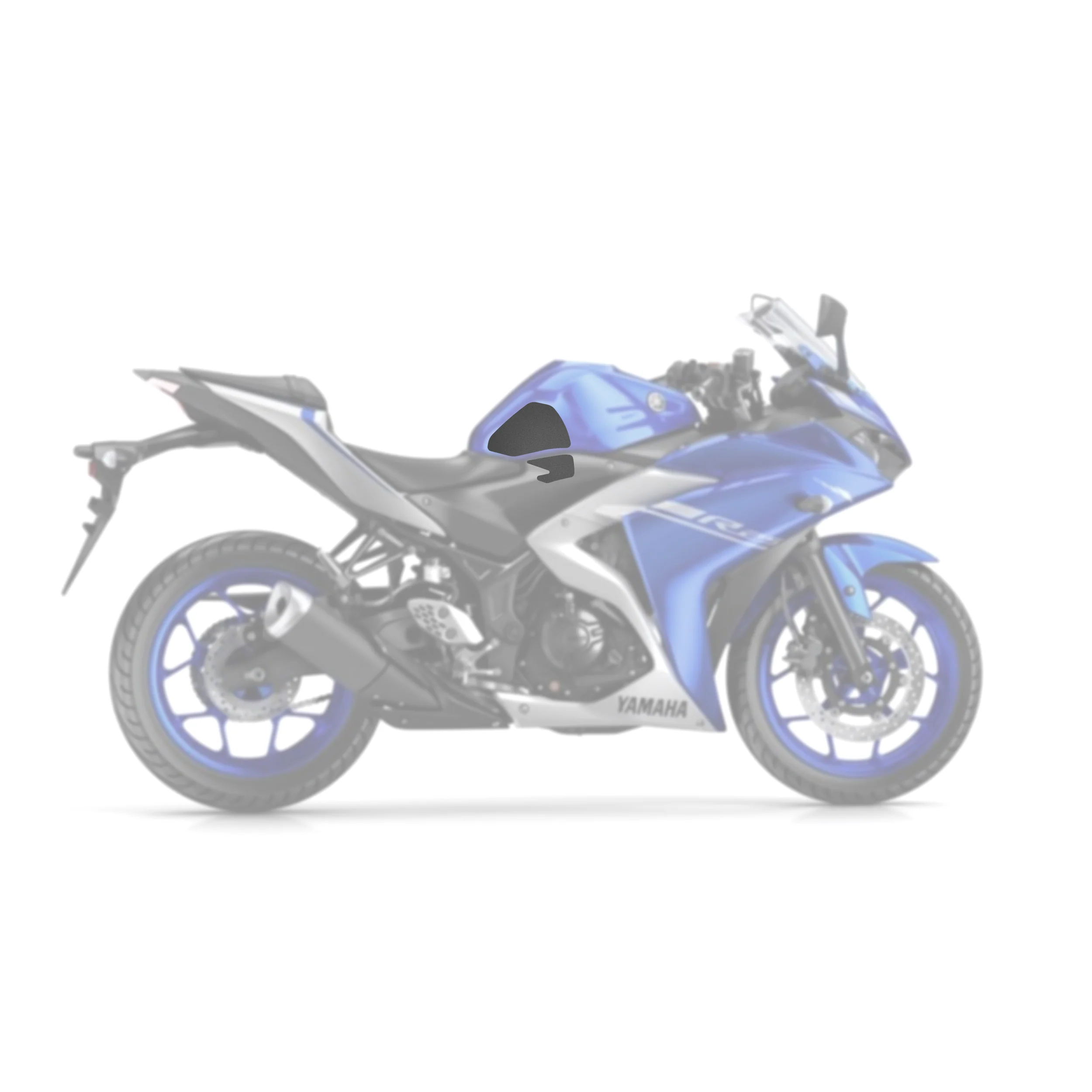 2015-2018 Yamaha YZF-R25 Tank Pads - Image 2