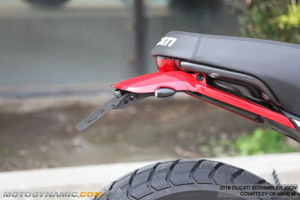 2015-2022 Ducati Scrambler Icon Fender Eliminator Kit / Tail Tidy - Image 4