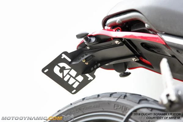 2015-2022 Ducati Scrambler Icon Fender Eliminator Kit / Tail Tidy - Image 5