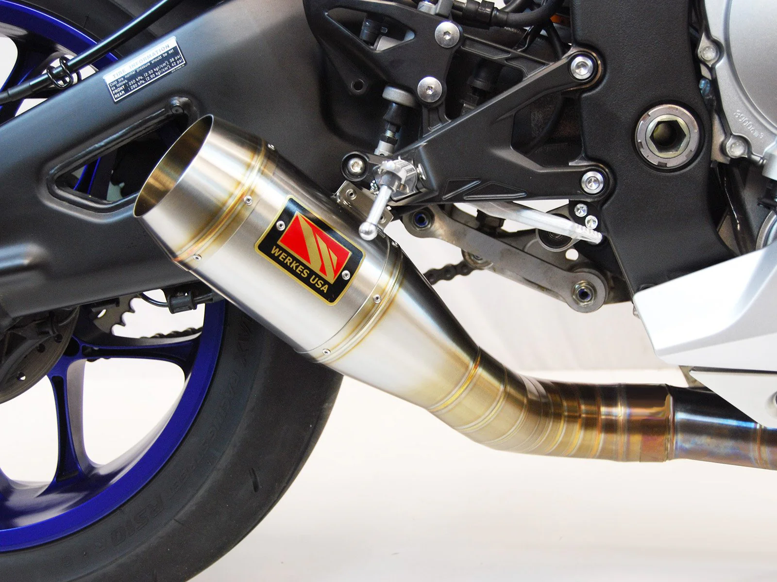 2015-2022 Yamaha R1 Slip-On Exhaust by Competition Werkes - Image 2