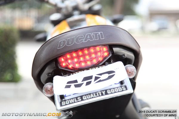 2015-2023 Ducati Scrambler 1100 Sequential Integrated LED Tail Light - Image 6