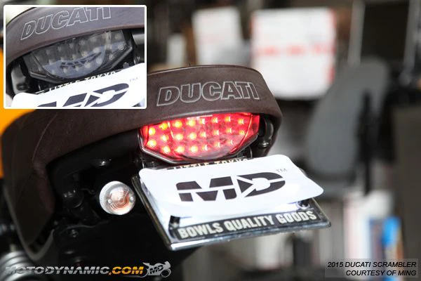2015-2023 Ducati Scrambler 1100 Sequential Integrated LED Tail Light - Image 7