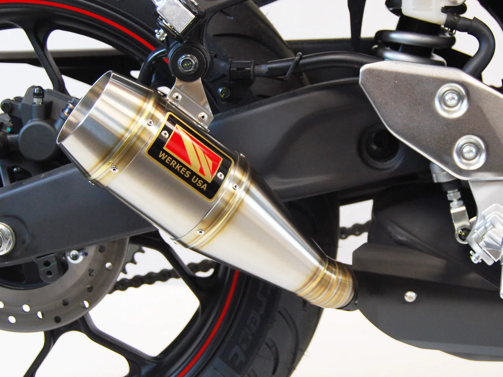 2015-2026 Yamaha R3 Slip on Exhaust by Competition Werkes - Image 2